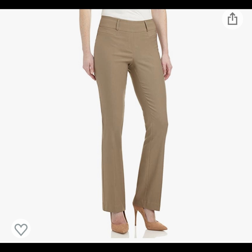 Stretch boot up khaki pants